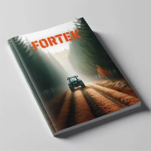 En exempelbild på en booklet och program, en sorts liten tidning